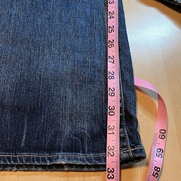 SILVER Aiko Distressed Jeans Size 31x33 Low Rise Bootcut - Picture 13 of 13